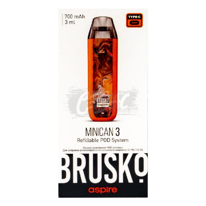 POD Система BRUSKo Minican 3 Оранжевый флюид 700mAh