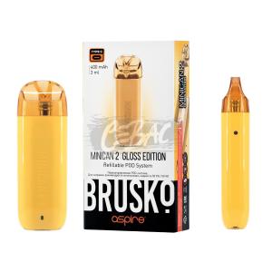 BRUSKo Minican 2 GLOSS Желтый 400mAh