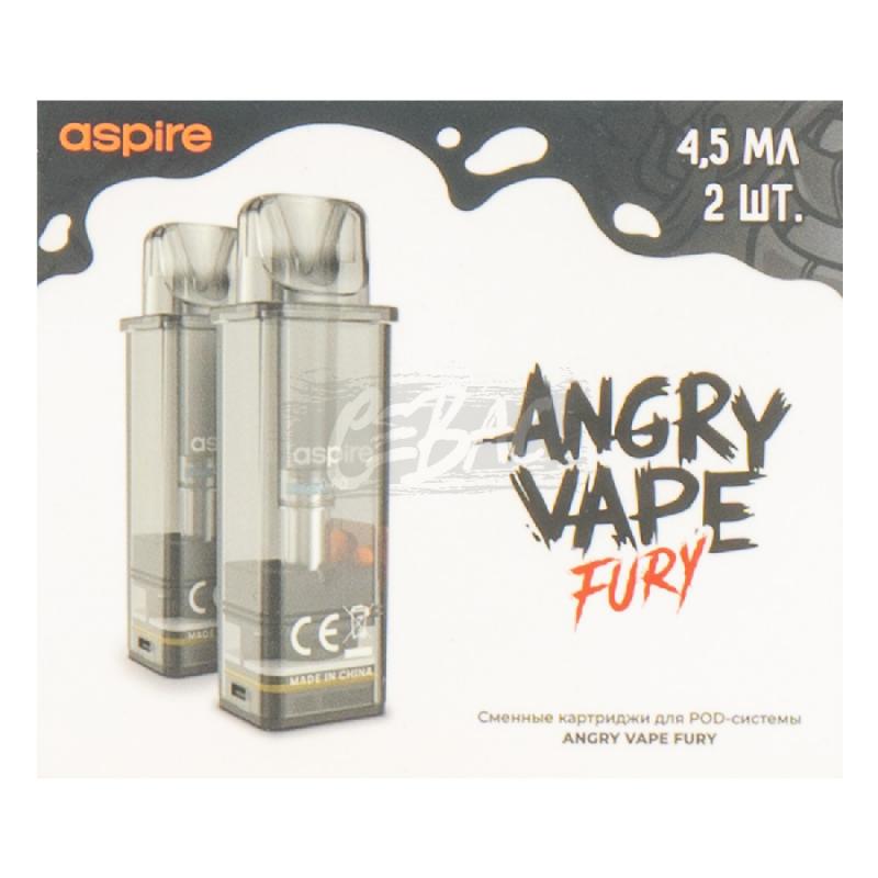 Картридж Angry Vape Fury 0,8Ω, 2шт