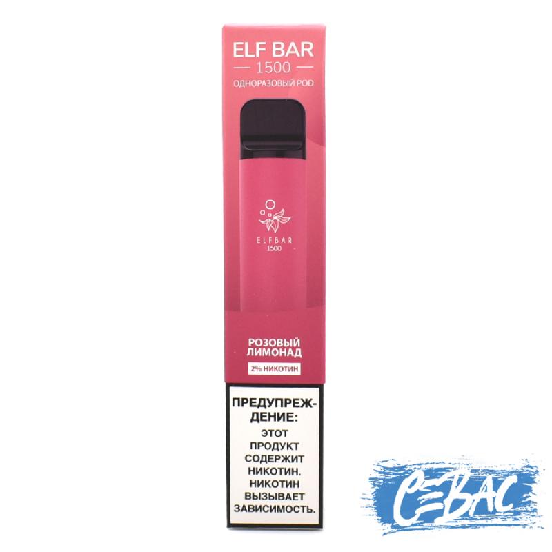 Одноразка Elf Bar 1500 Розовый Лимонад