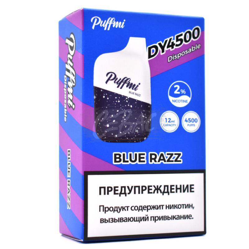Электронная сигарета Puffmi DY 4500 Blue Razz (Черника с малиной)