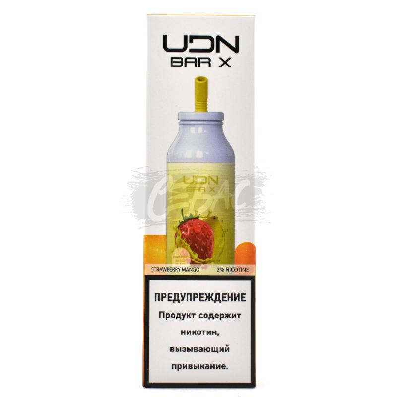 Электронная сигарета UDN BAR X 7000 Strawberry Mango (Клубника с манго)