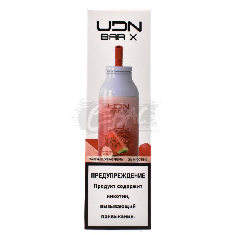 Электронная сигарета UDN BAR X 7000 Watermelon Raspberry (Арбуз с малиной)