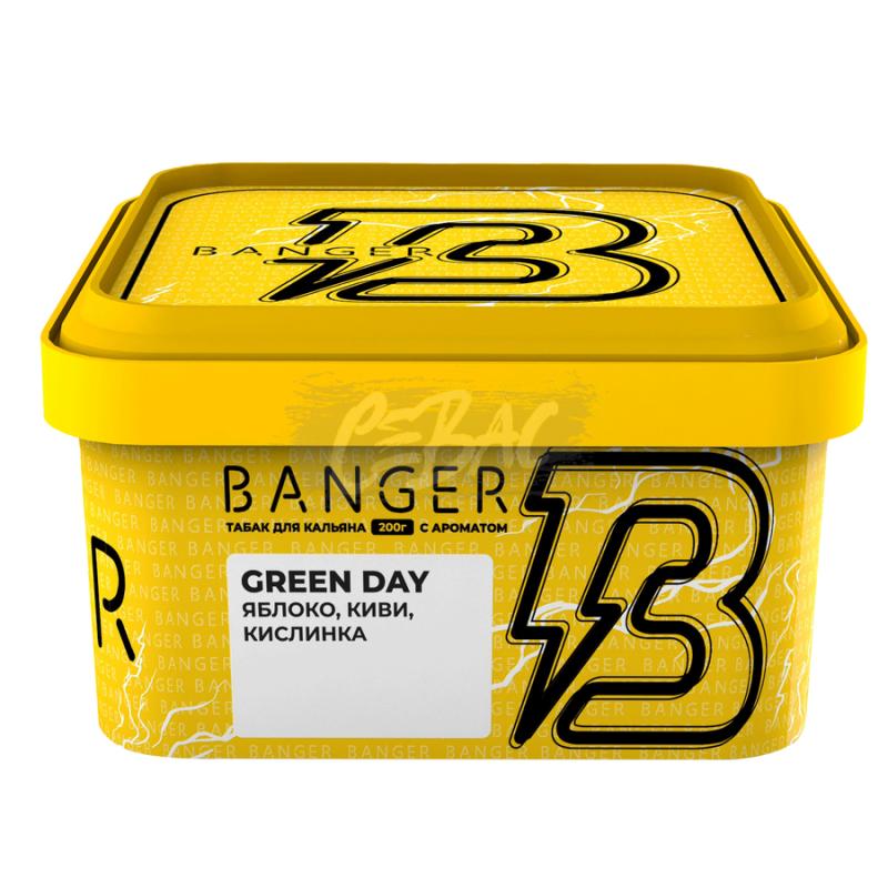 Табак Banger Green Day - Яблоко, киви, кислинка 200gr