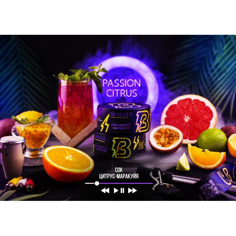 Табак Banger Passion Citrus - Сок цитрус-маракуйя 100gr