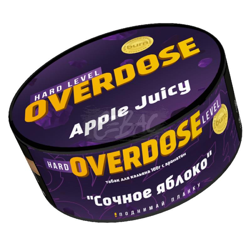Табак OVERDOSE Apple Juicy - Сочное Яблоко 100гр