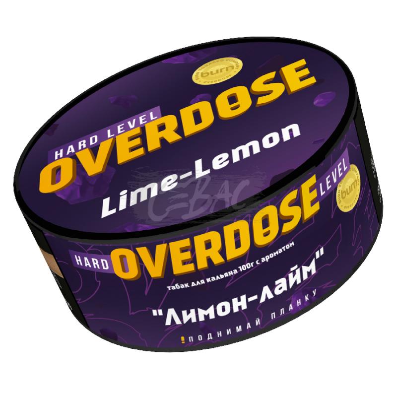 Табак OVERDOSE Lime-Lemon - Лимон-лайм 100гр