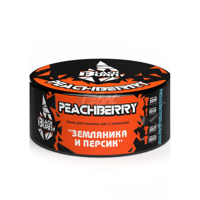 Табак Black Burn Peachberry - Персик с земляникой 100гр