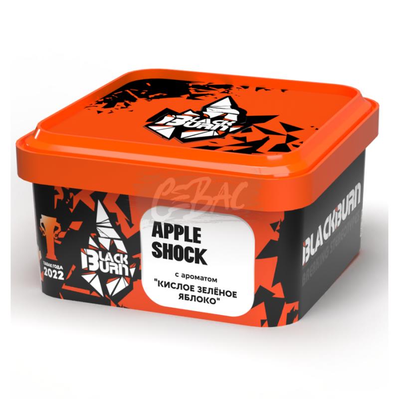 Black Burn Apple Shock - Кислое яблоко 200гр на сайте Севас.рф