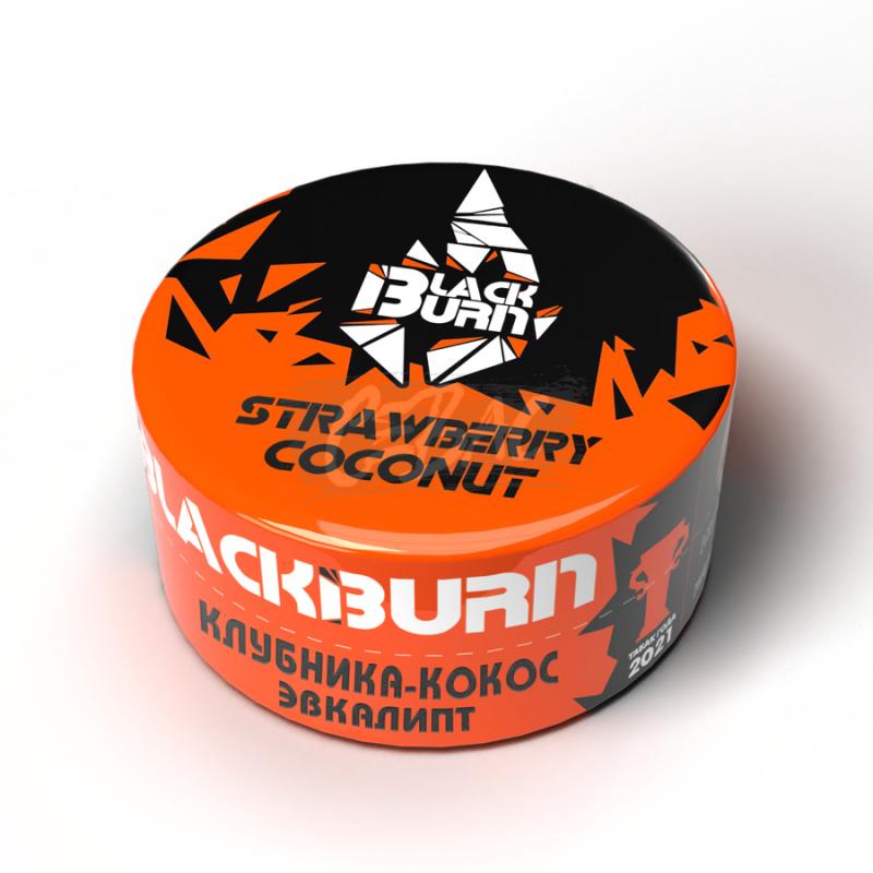 Табак для кальяна Black Burn Strawberry Coconut - Клубника с кокосом 25гр