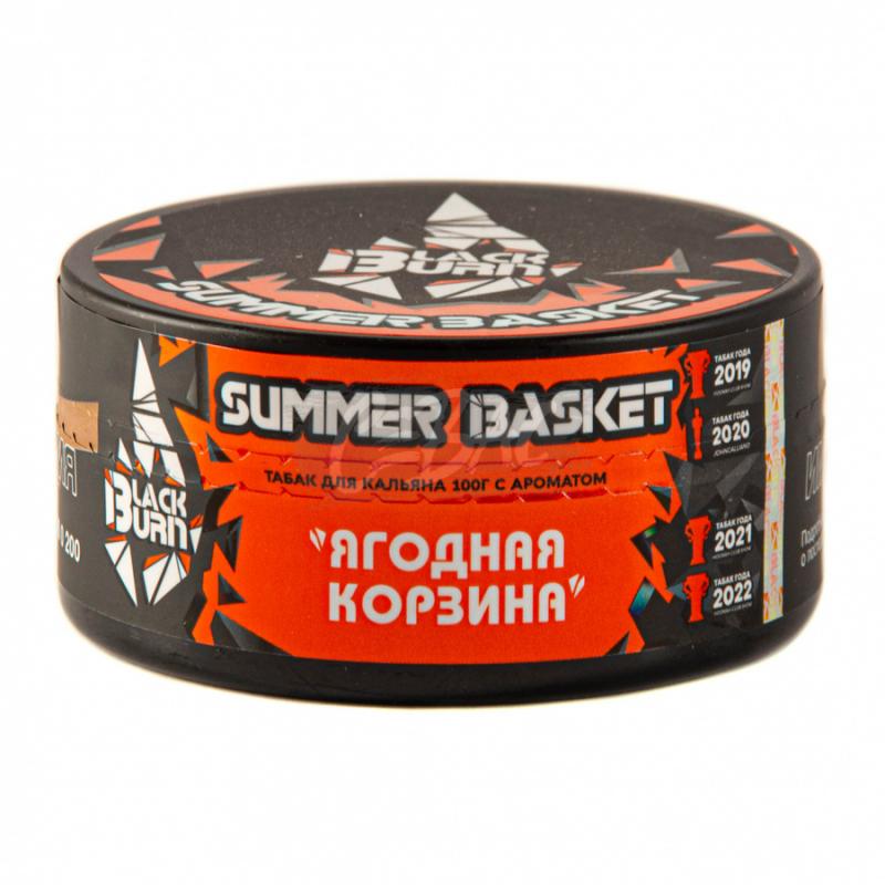 Табак Black Burn Summer Basket - Ягодная Корзинка 100гр