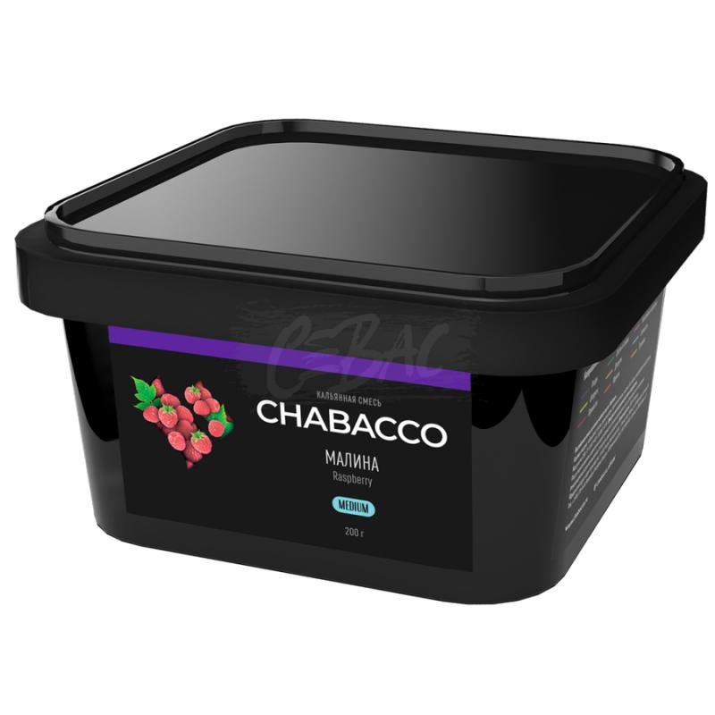 Бестабачная смесь Chabacco Raspberry (Малина) Medium 200гр