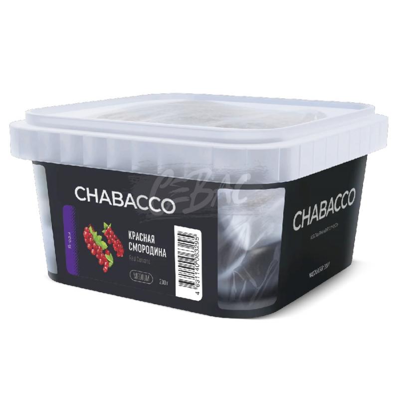 Бестабачная смесь Chabacco Red Currant (Красная смородина) Medium 200гр