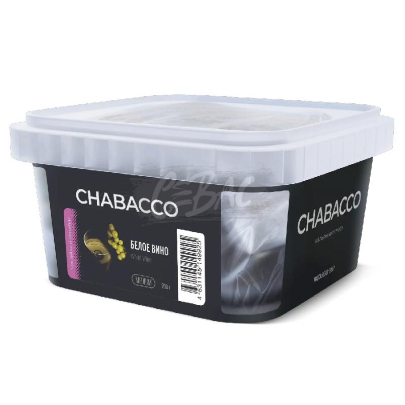 Бестабачная смесь Chabacco White Wine (Белое вино) Medium 200гр