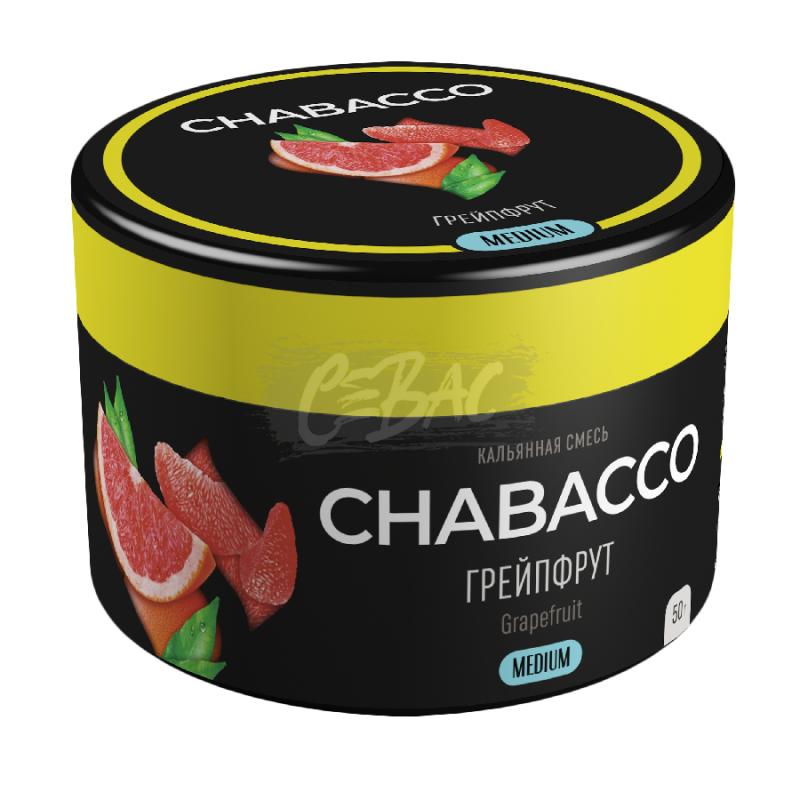 Бестабачная смесь Chabacco Grapefruit (Грейпфрут) Medium 50гр