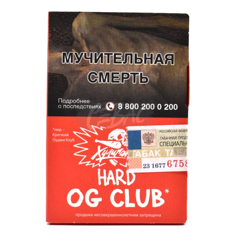 Табак Хулиган Крепкий OG Клуб - Клубника Ревень 25гр