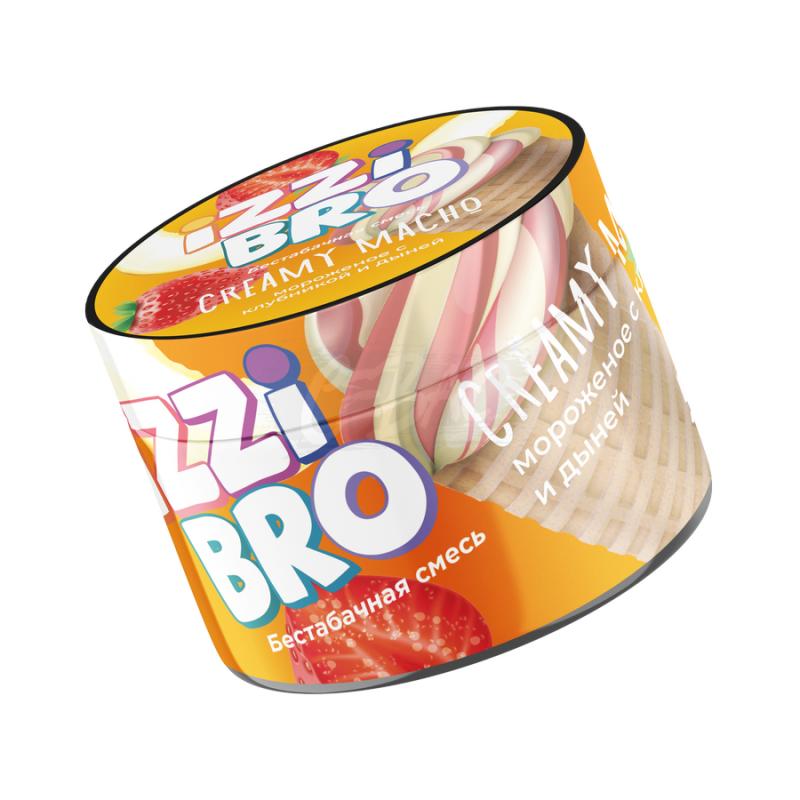 IZZI BRO Creamy Macho - Мороженое с клубникой и дыней 50гр