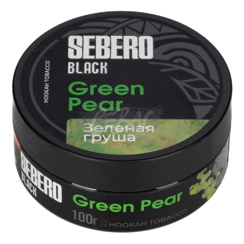 Табак SEBERO BLACK Green Pear - Зеленая Груша 100гр