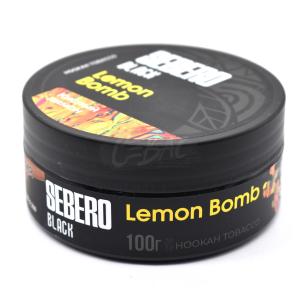 SEBERO BLACK Lemon Bomb - Кислый лимон 100гр