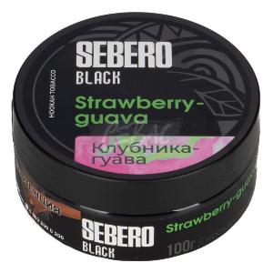 SEBERO BLACK Strawberry Guava - Клубника Гуава 100гр