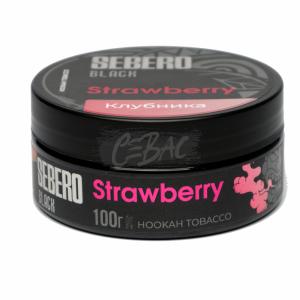 SEBERO BLACK Strawberry - Клубника 100гр