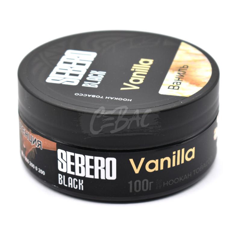 Табак SEBERO BLACK Vanilla - Ваниль 100гр