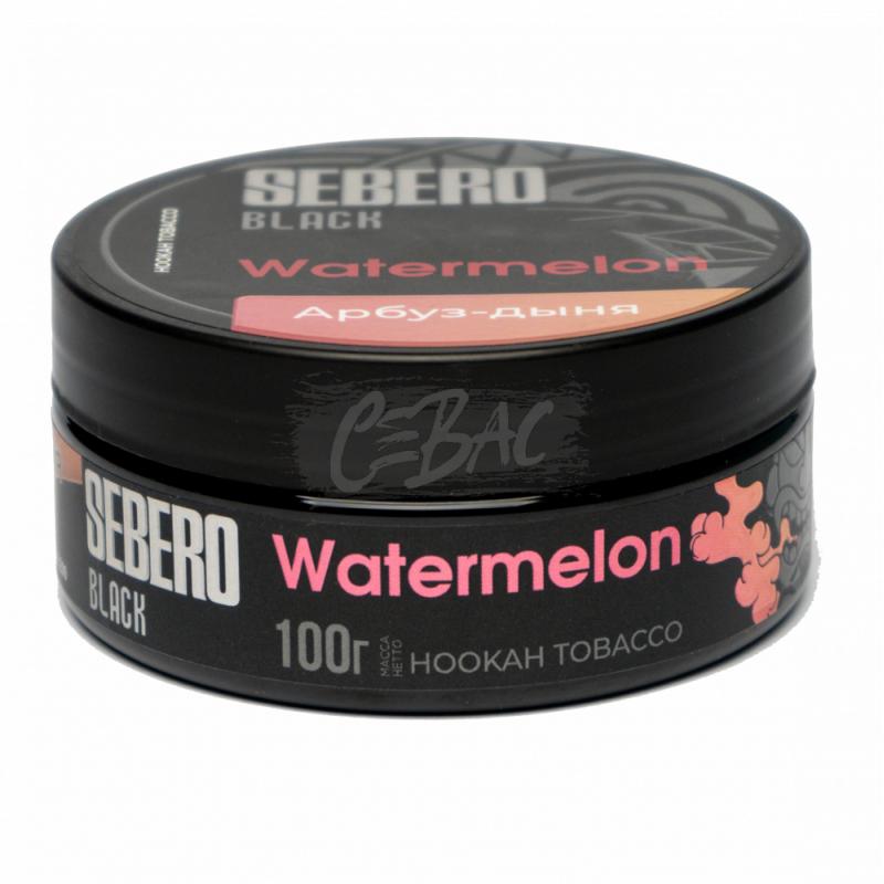 Табак SEBERO BLACK Watermelon - Арбуз-Дыня 100гр