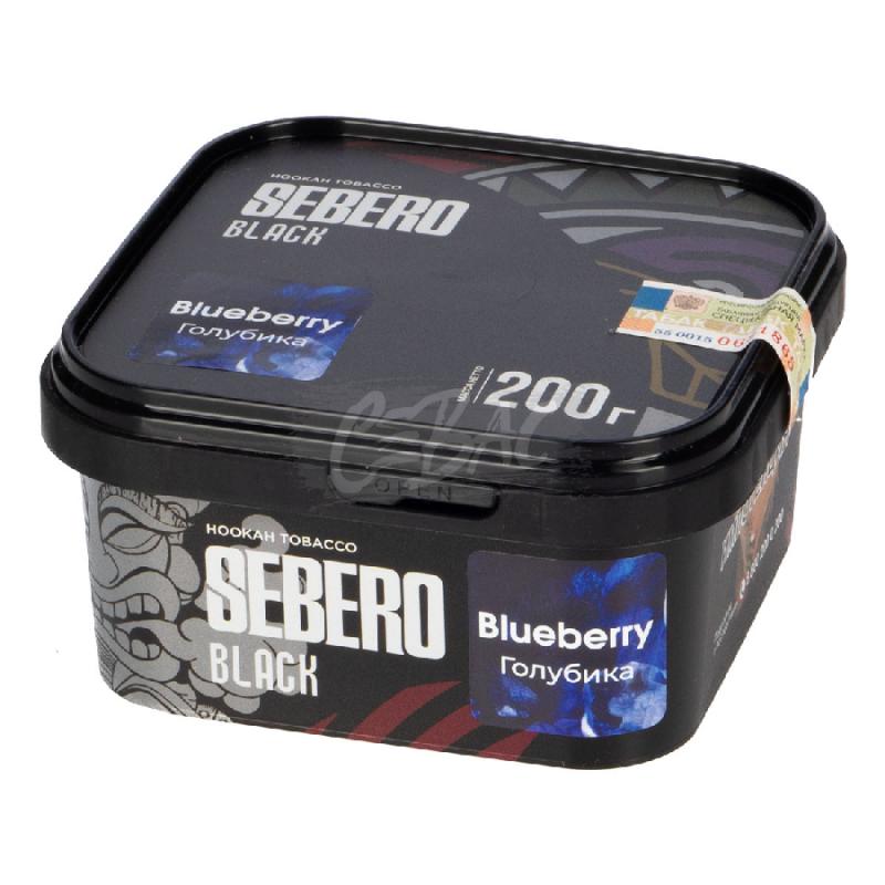 Табак SEBERO BLACK Blueberry - Голубика 200гр
