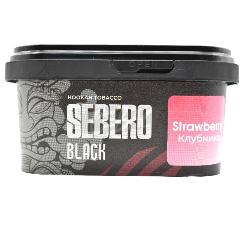 Табак SEBERO BLACK Strawberry - Клубника 200гр