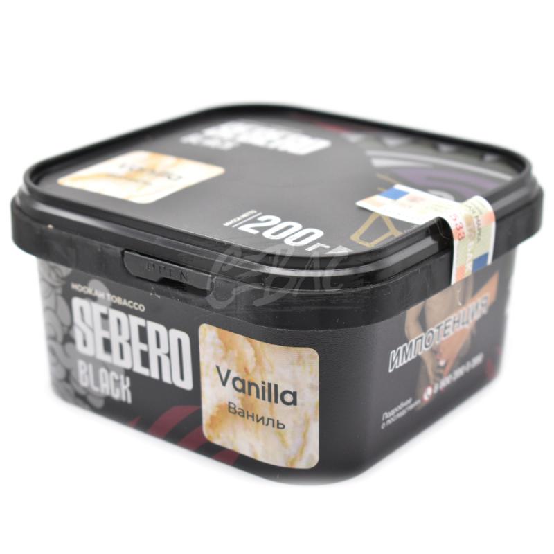 Табак SEBERO BLACK Vanilla - Ваниль 200гр