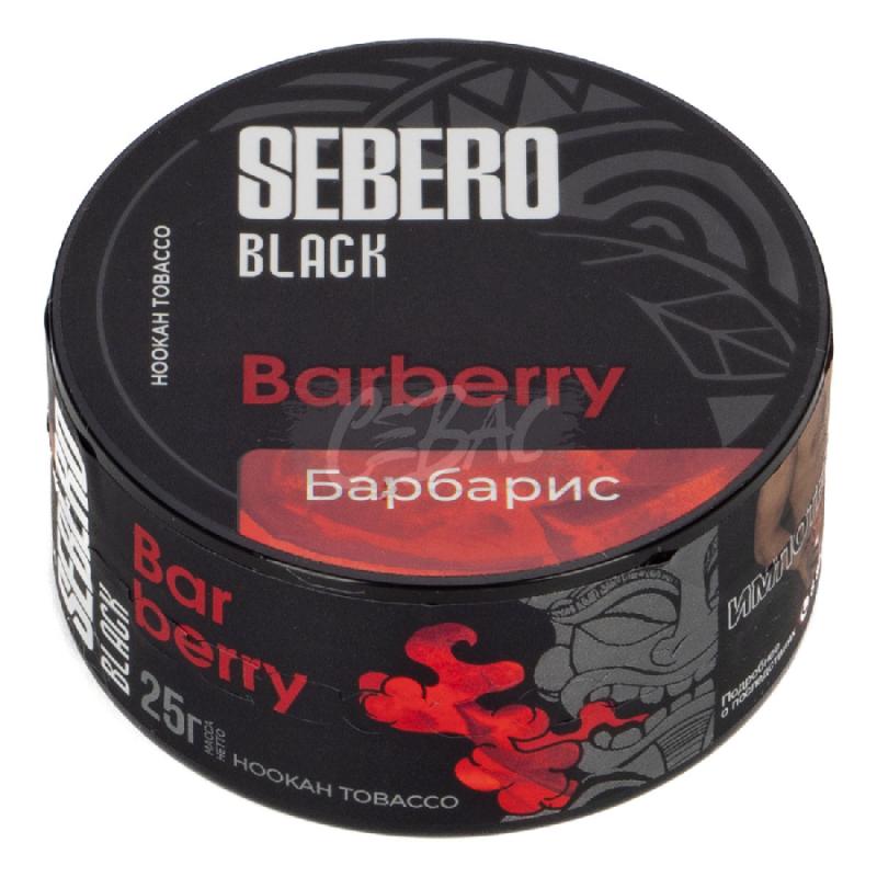 Табак SEBERO BLACK Barberry - Барбарис 25гр