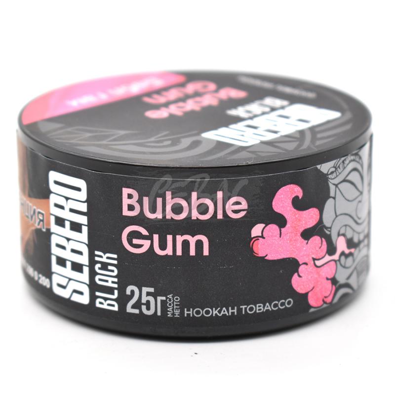 Табак SEBERO BLACK Bubble Gum - Баблгам 25гр