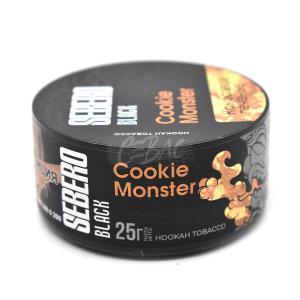 SEBERO BLACK Cookie Monster - Кокосовое печенье 25гр