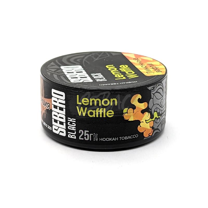 Табак SEBERO BLACK Lemon Waffle - Лимонные Вафли 25гр