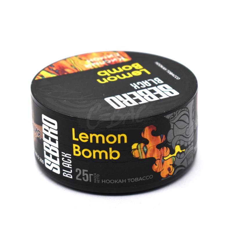 Табак SEBERO BLACK Lemon Bomb - Кислый лимон 25гр