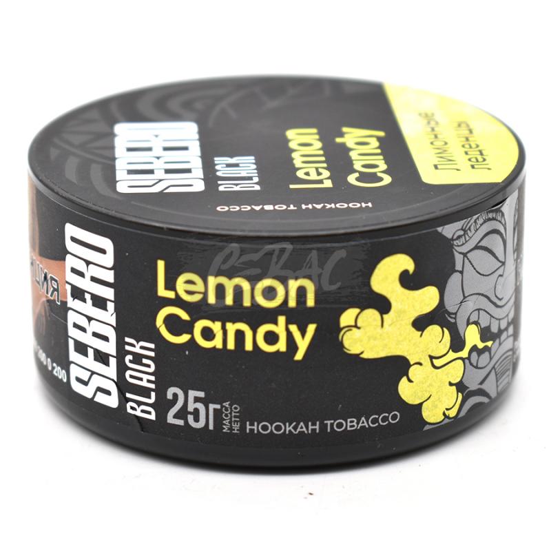 Табак SEBERO BLACK Lemon Candy - Лимонные леденцы 25гр