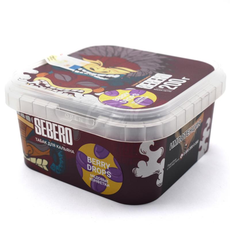SEBERO BERRY DROPS - Медовые конфеты 200гр на сайте Севас.рф