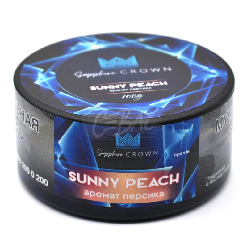 Табак для кальяна Sapphire Crown Sunny Peach - Персик 100гр