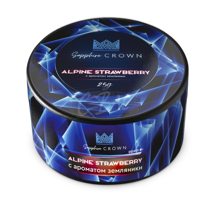 Табак для кальяна Sapphire Crown Alpine Strawberry - Земляника 25гр