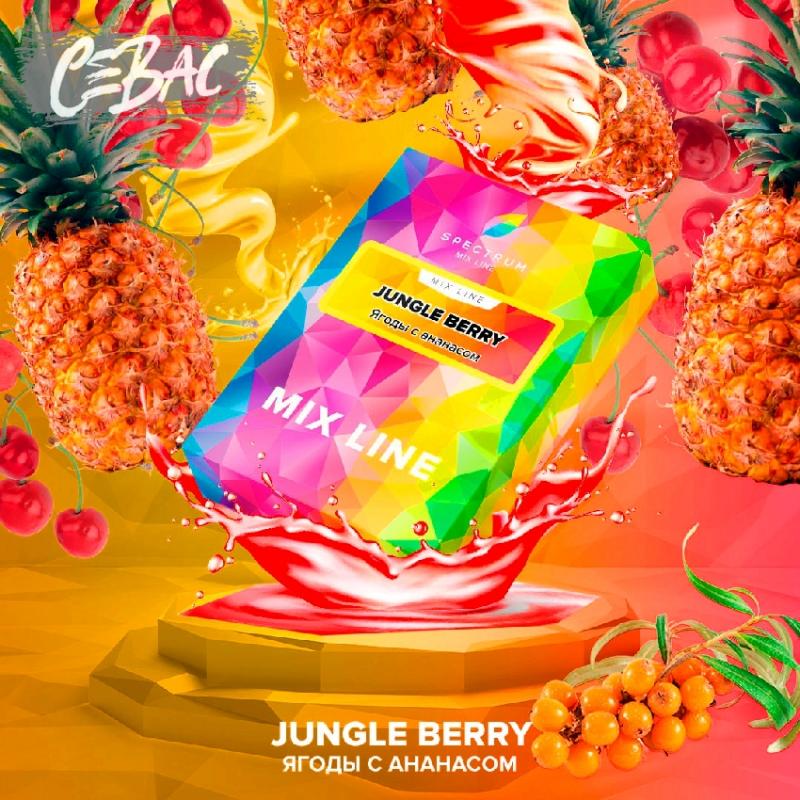 Табак Spectrum ML Jungle Berry (Ягоды с ананасом) 40гр