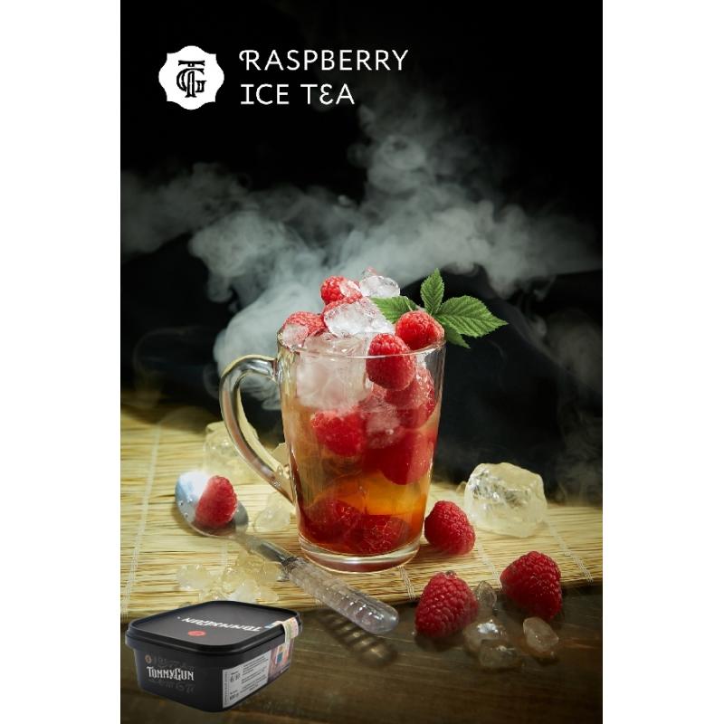 Табак Tommy Gun Raspberry Ice Tea (Малиновый чай) 100гр
