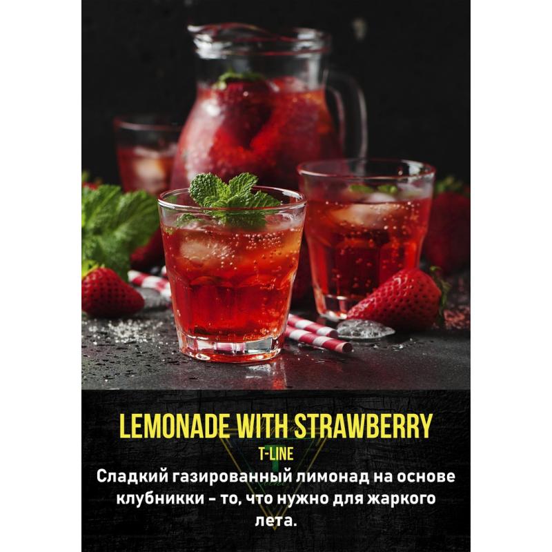 T-LINE Virginia Original Strawberry Lemonade 100гр на сайте Севас.рф