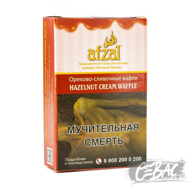 Табак Afzal Hazelnut Cream Waffle (Сливочные вафли с орехом) 40гр
