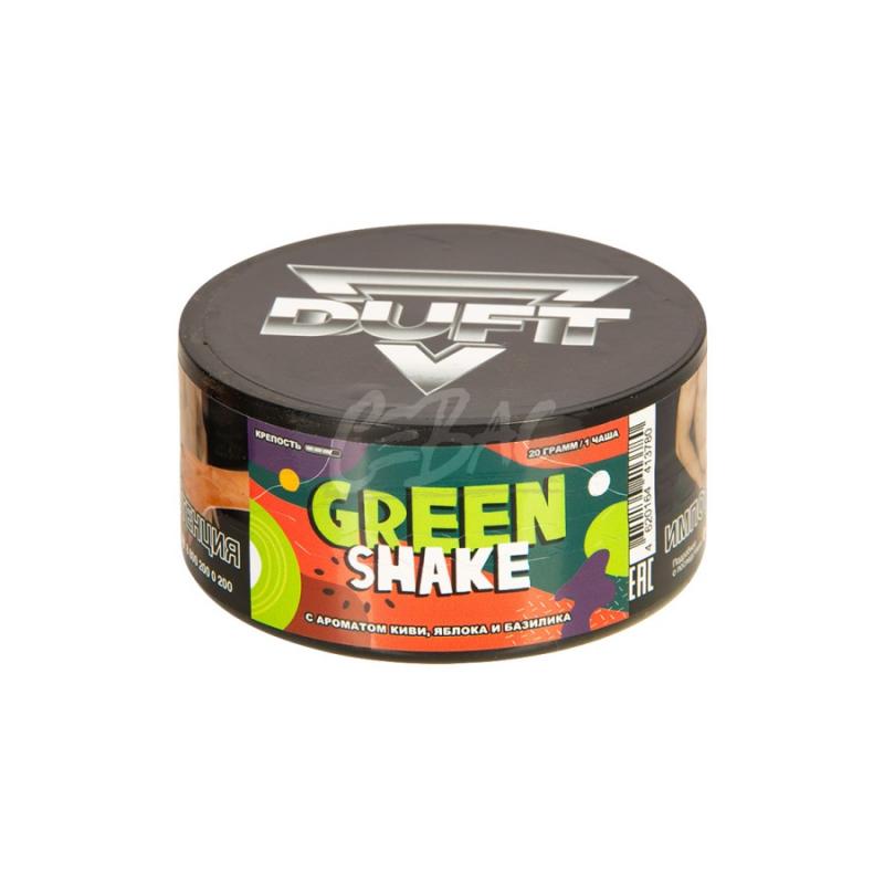 Табак для кальяна Duft Green Shake - Яблоко, киви и базилик 20гр