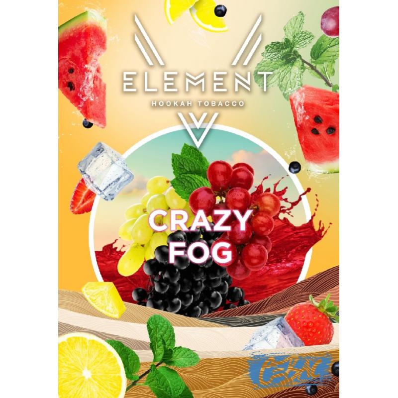 Табак ELEMENT V Crazy Fog 25гр