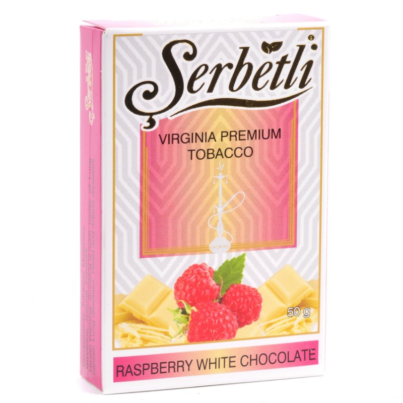 Serbetli - White Chocolate Raspberry / Белый шоколад с малиной 50г на сайте Севас.рф