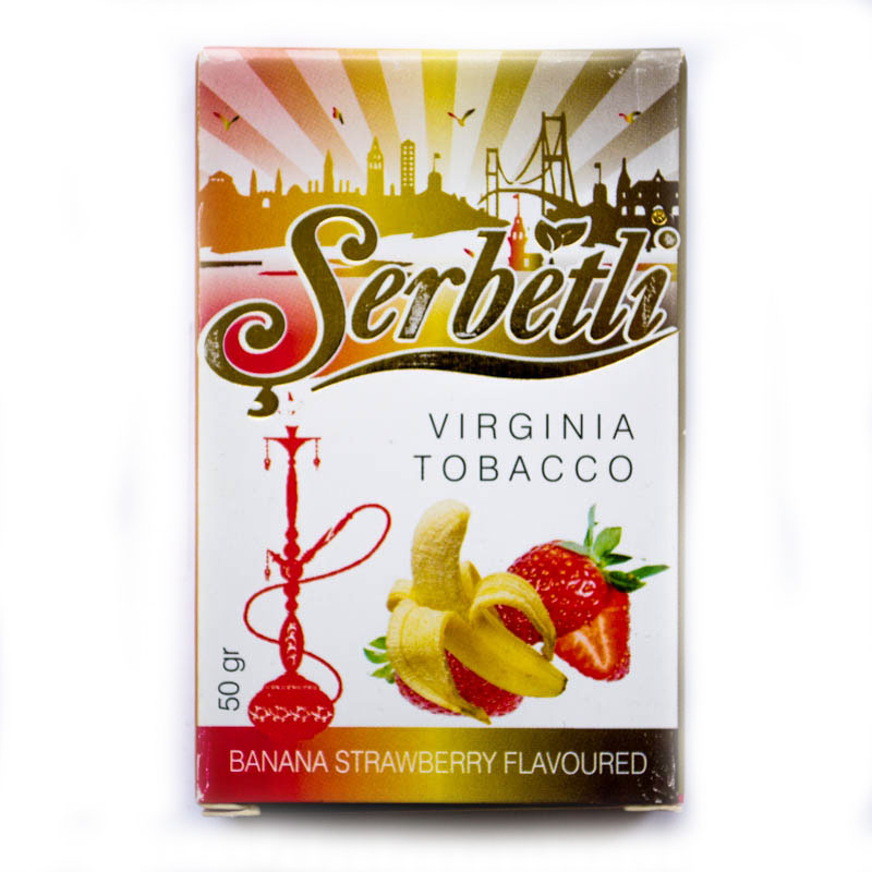 Serbetli Banana Strawberry / Банан и клубника 50гр на сайте Севас.рф