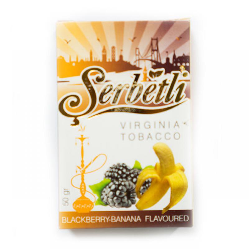 Serbetli Blackberry Banana / Ежевика и банан 50гр на сайте Севас.рф