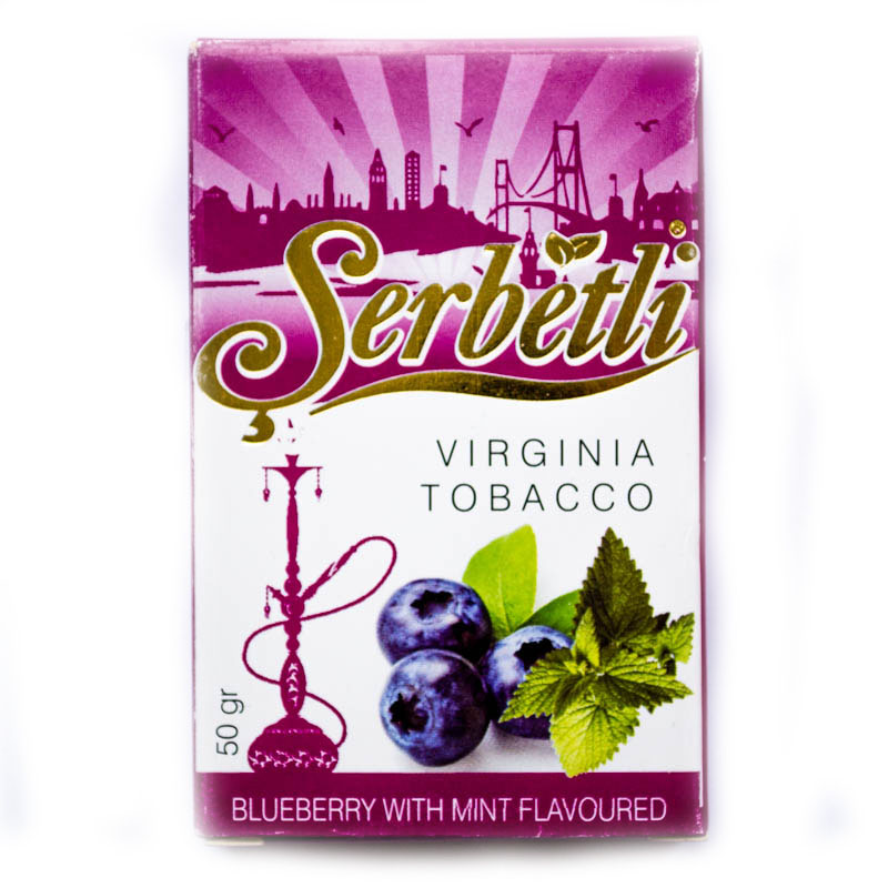 Serbetli Blueberry with Mint / Черника и мята 50гр на сайте Севас.рф