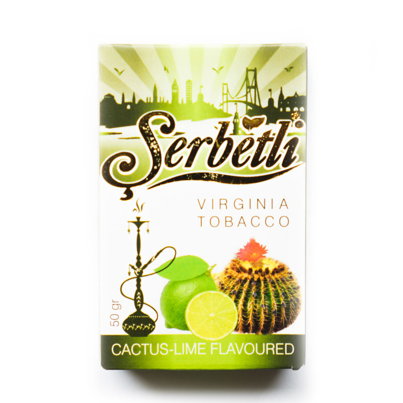 Serbetli Cactus Lime / Кактус и лайм 50гр на сайте Севас.рф